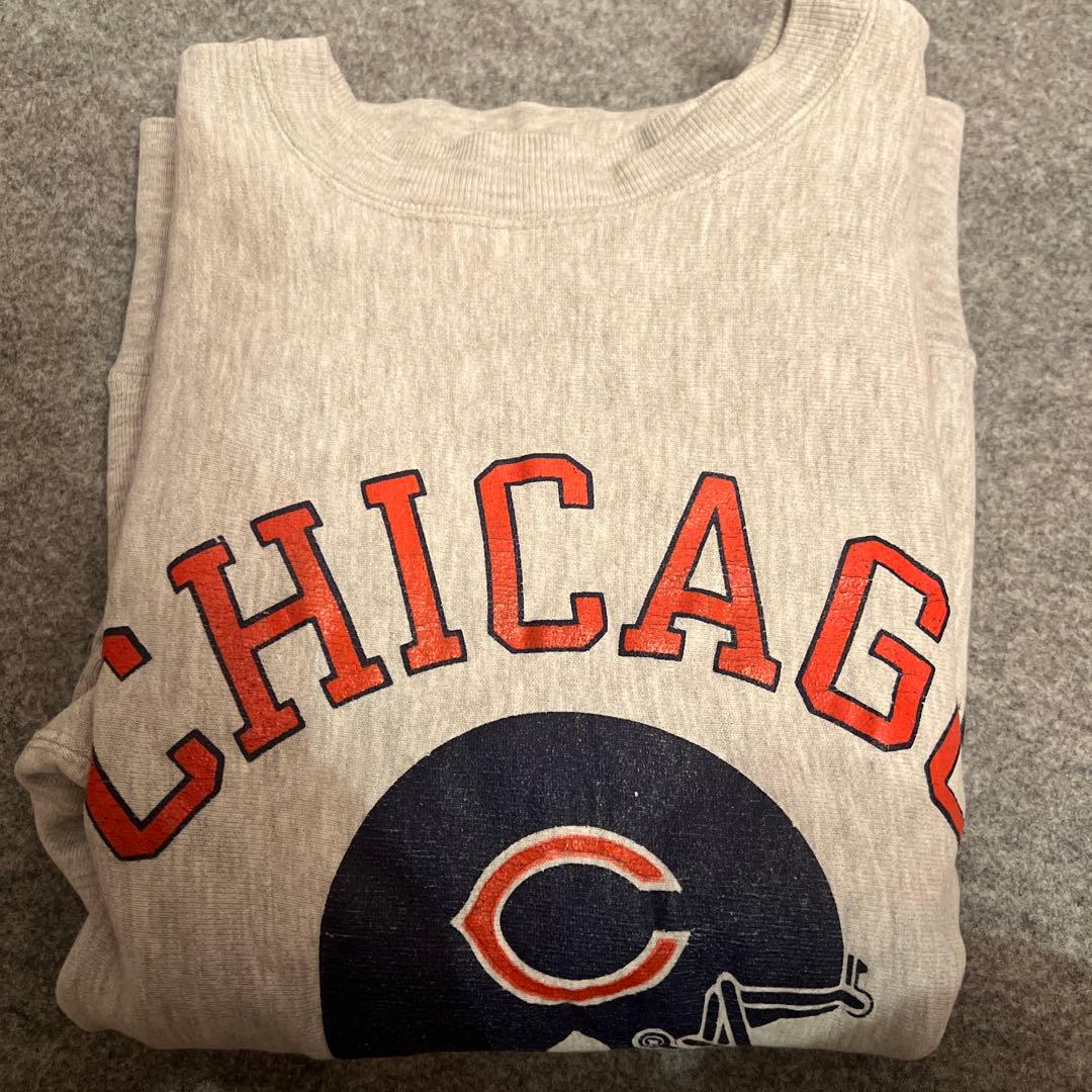 champion reverse weave 3段　90's 刺繍タグ