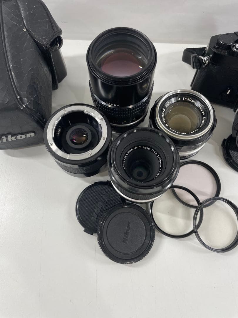 豪華 Nikon FE+一眼レフカメラ Ｆレンズセット