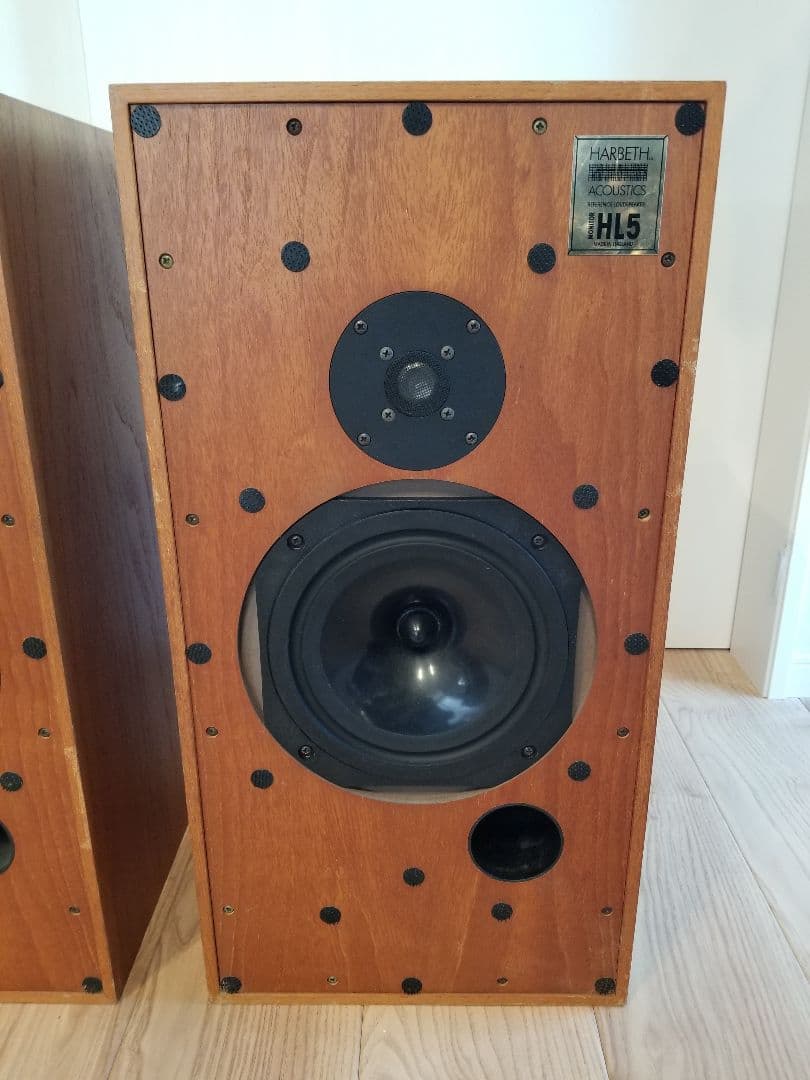 【ジャンク品:送料込み】HARBETH ハーベス HL5 スピーカー