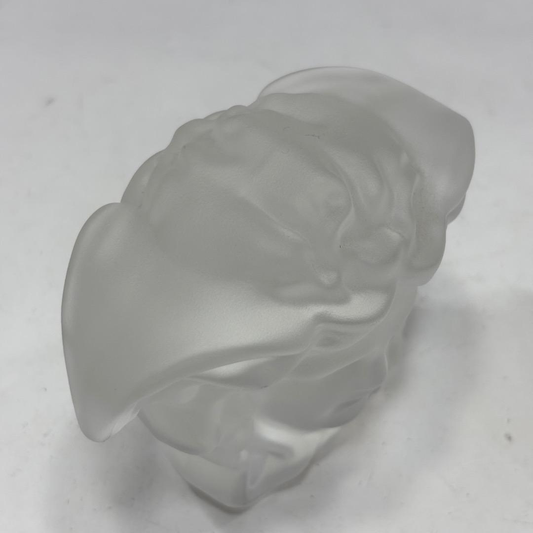美品【ヴェルサーチ×ローゼンタール本物】オブジェ/クリスタル/3Dメデューサ