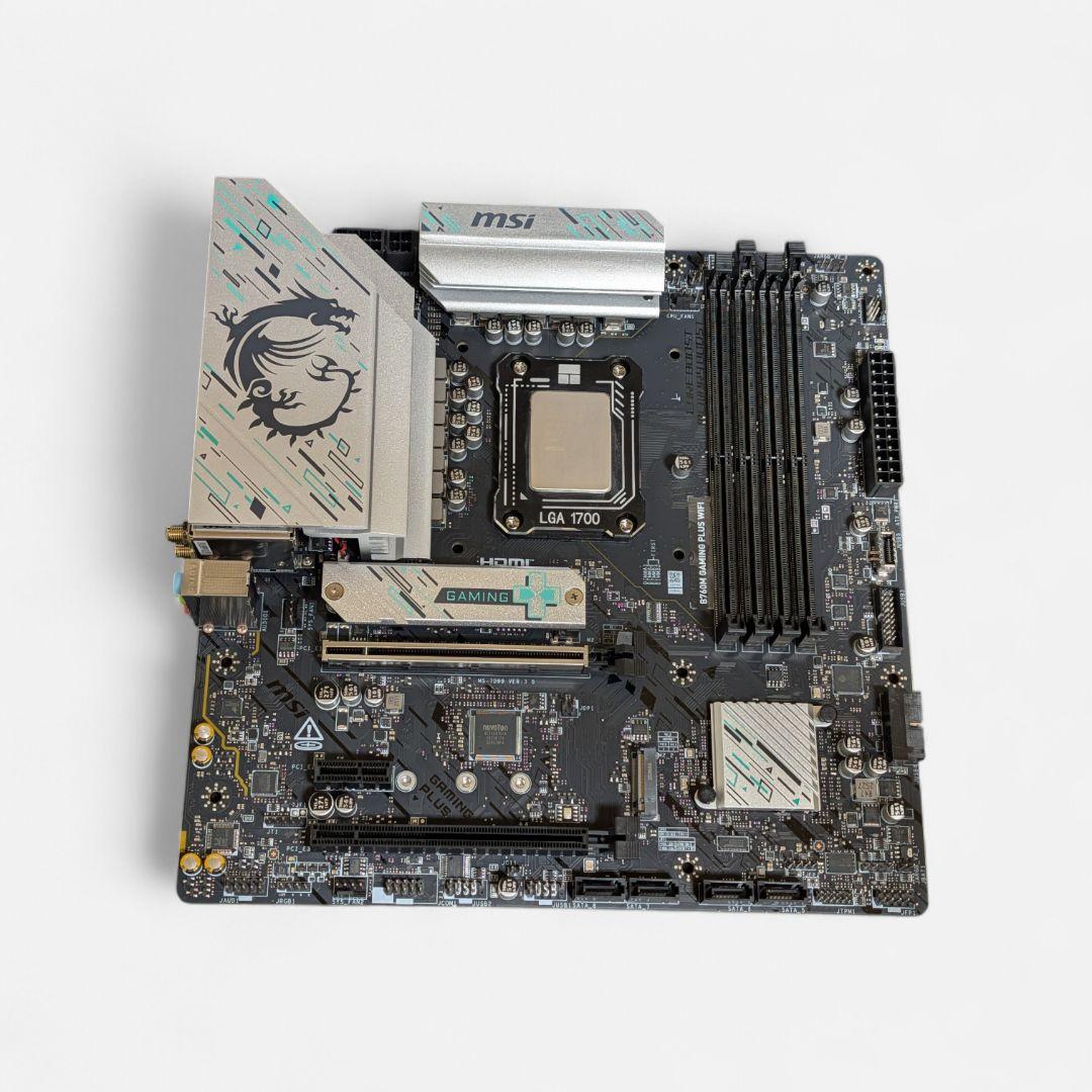 CPU Intel Core i5 14600K + MSI B760M GAMING