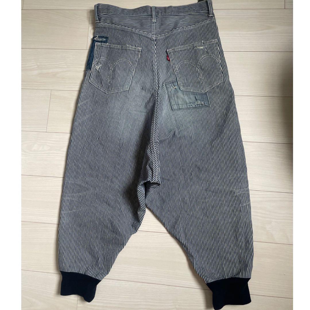 glamb Unplugged denimヒッコリー ニッシー 西島着　サルエル