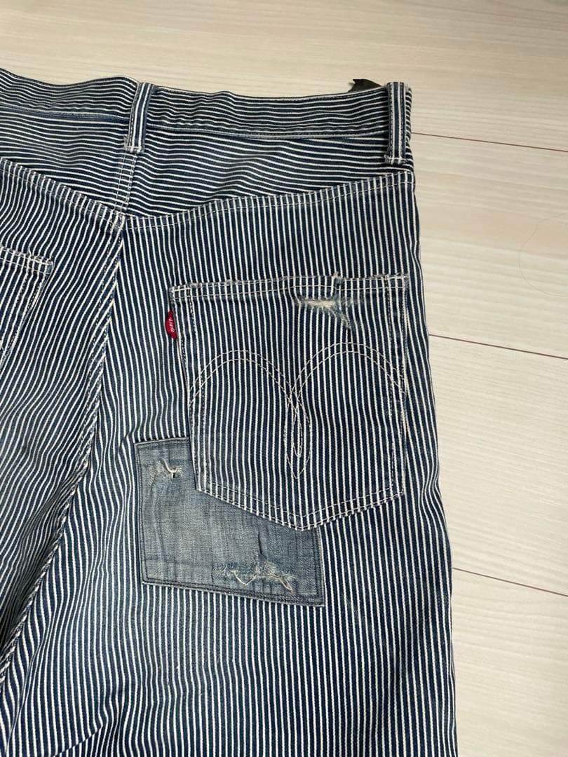 glamb Unplugged denimヒッコリー ニッシー 西島着　サルエル