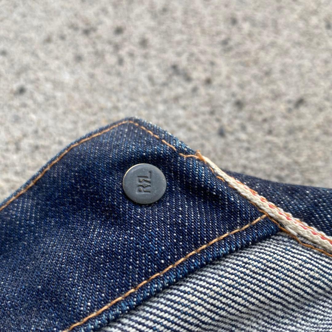 RRL 2nd type USA製　ラルフローレン Gジャン 体感L 鬼ヒゲ