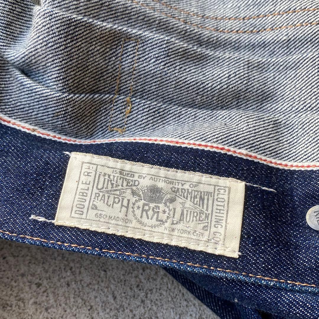 RRL 2nd type USA製　ラルフローレン Gジャン 体感L 鬼ヒゲ