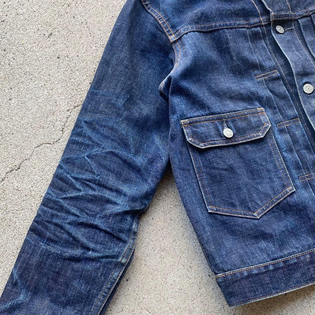 RRL 2nd type USA製　ラルフローレン Gジャン 体感L 鬼ヒゲ