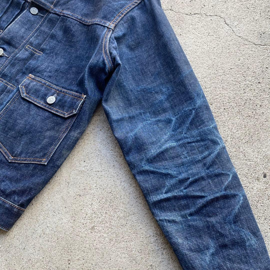 RRL 2nd type USA製　ラルフローレン Gジャン 体感L 鬼ヒゲ