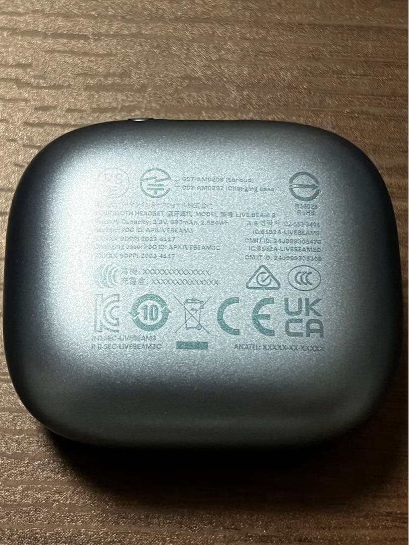 JBL Live Beam3 ブルーイヤホン箱無し