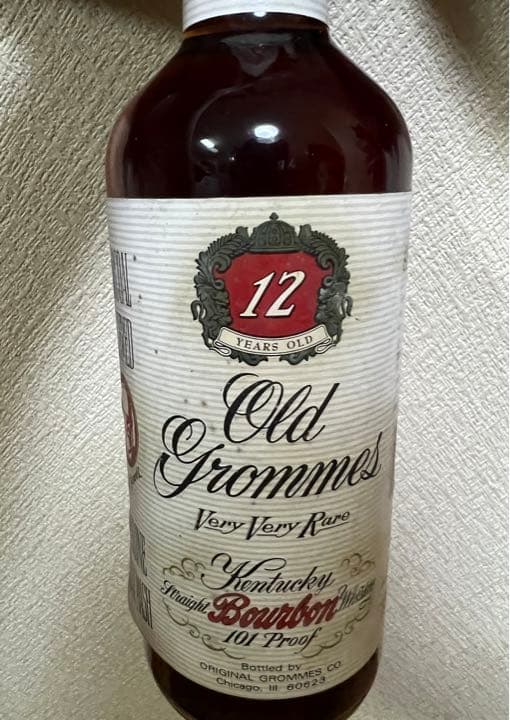 【蔵出・レア・未開栓】オールドグロームス12年 バレルプルーフ