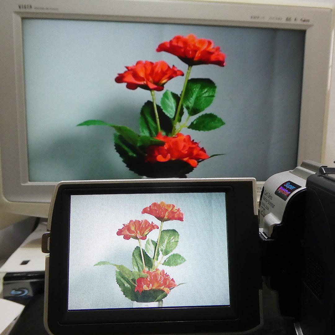 動作品ソニー DCR-TRV17 MiniDVビデオカメラ　DVDダビングに最適