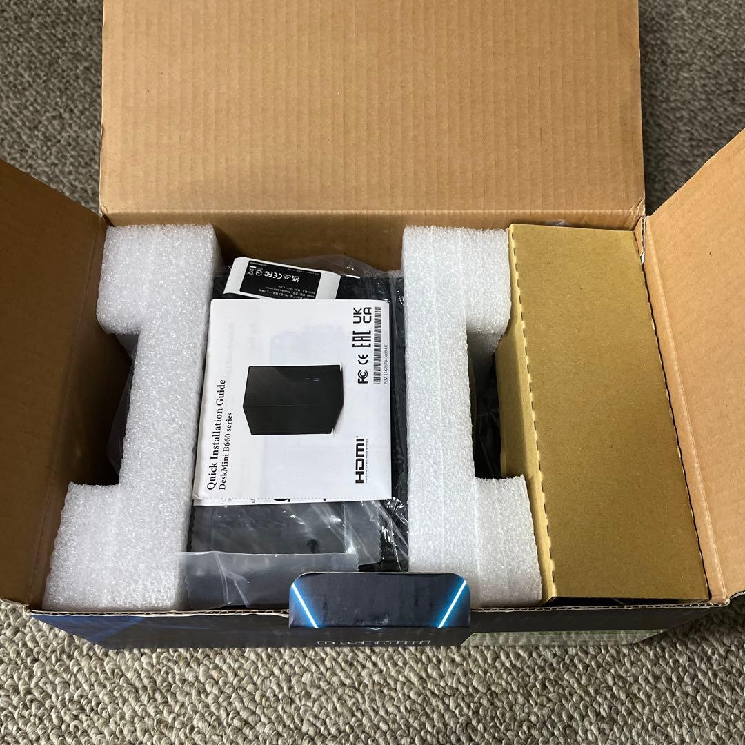ASROCK DeskMini B660/B/BB/BOX/JP【新古再販品】
