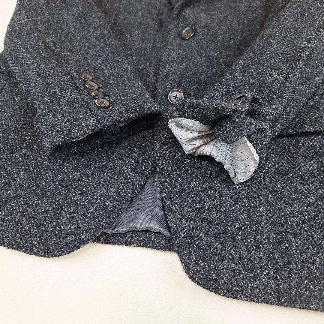 ハリスツイード　スーツセレクト　テーラードジャケット　ヘリンボーン　A4