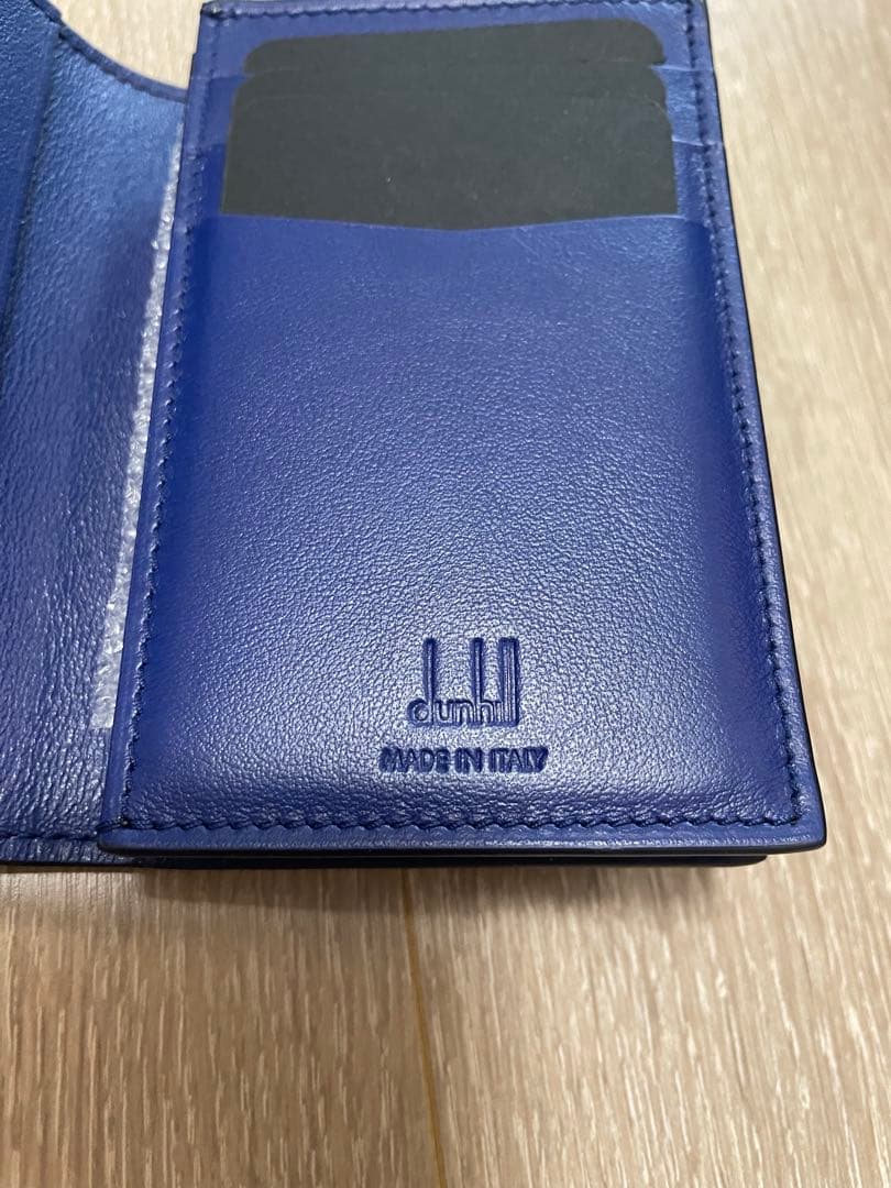 【お値下げ中・新品未使用】ダンヒル dunhill 名刺入れ 日本代表公式レザー