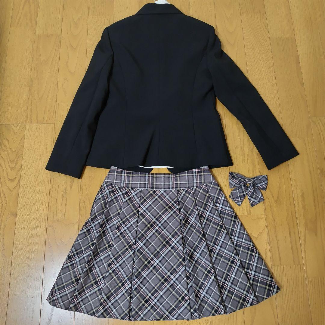 165 卒業式 CUTIERIBBON 女の子 フォーマルスーツ 卒服 セット