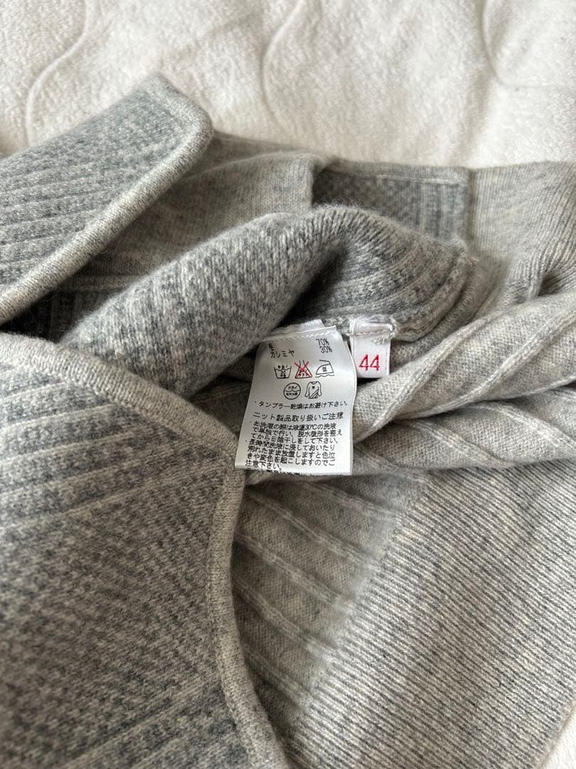 【新品未使用】Settefili Cashmere/セッテフィーリカシミア　ジレ