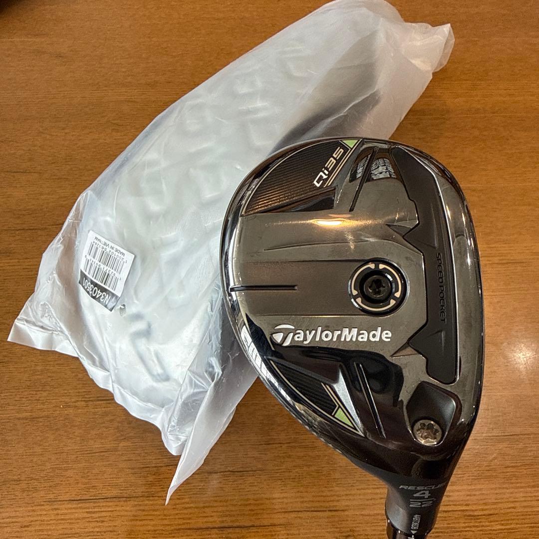 超美品！テーラーメイド Qi35 レスキュー4番 TM70 S