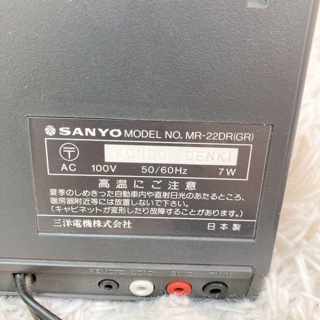 SANYO サンヨー　MR-22DR データレコーダー