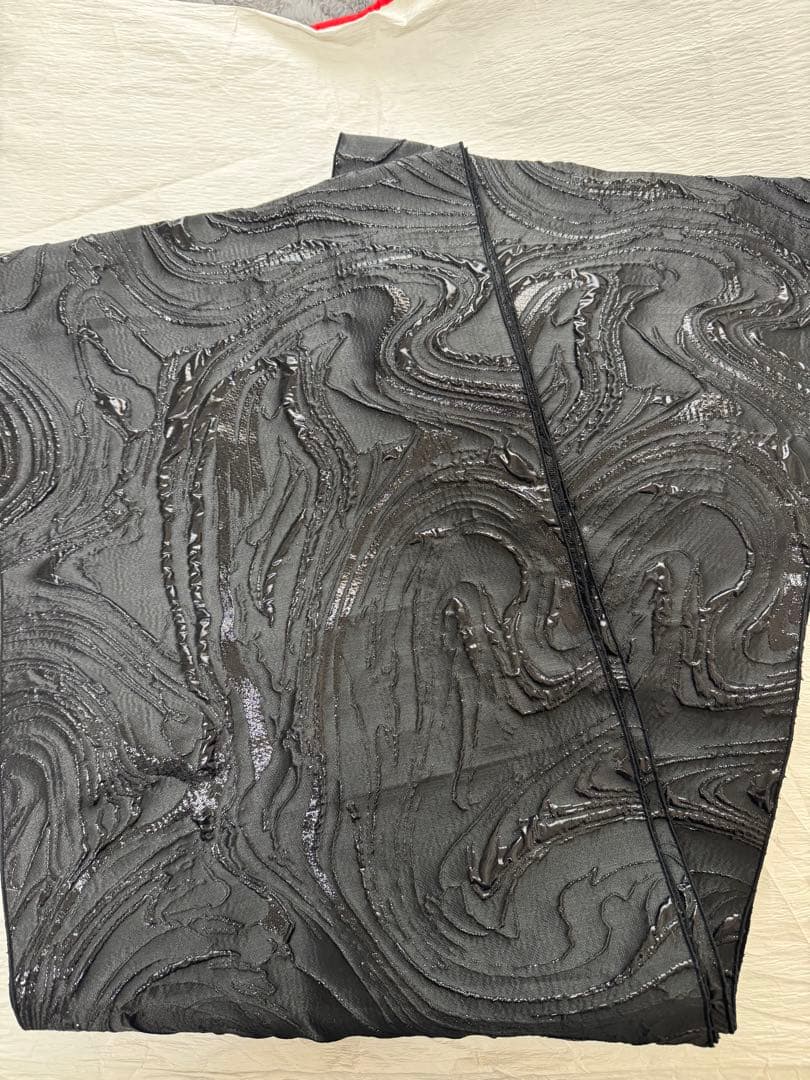 大人兵児帯【漆黒】【チョコメタル】のセット