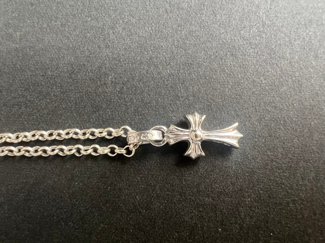 小*鹿様 クロムハーツ ネックレス ピンクサファイア 18K wg ベビーファッ