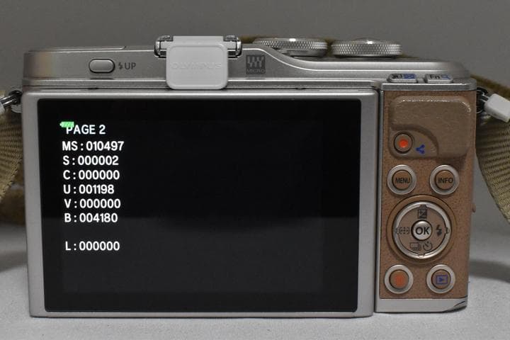 オリンパス OLYMPUS PEN E-PL9 ブラウン 望遠レンズ付き