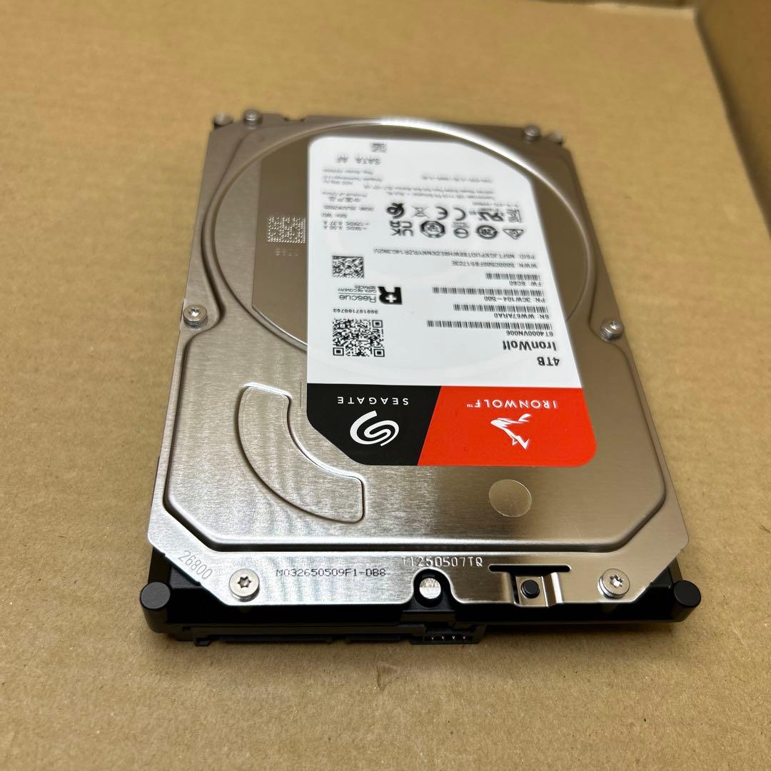Seagate 内蔵 HDD ハードディスク 4TB ST4000VN006