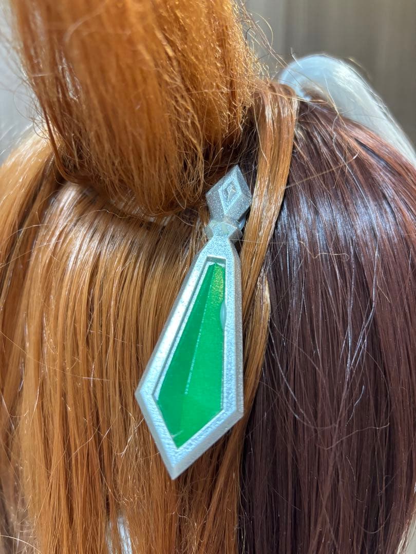 ウマ娘　シンボリルドルフ　コスプレ　ウィッグ　尻尾