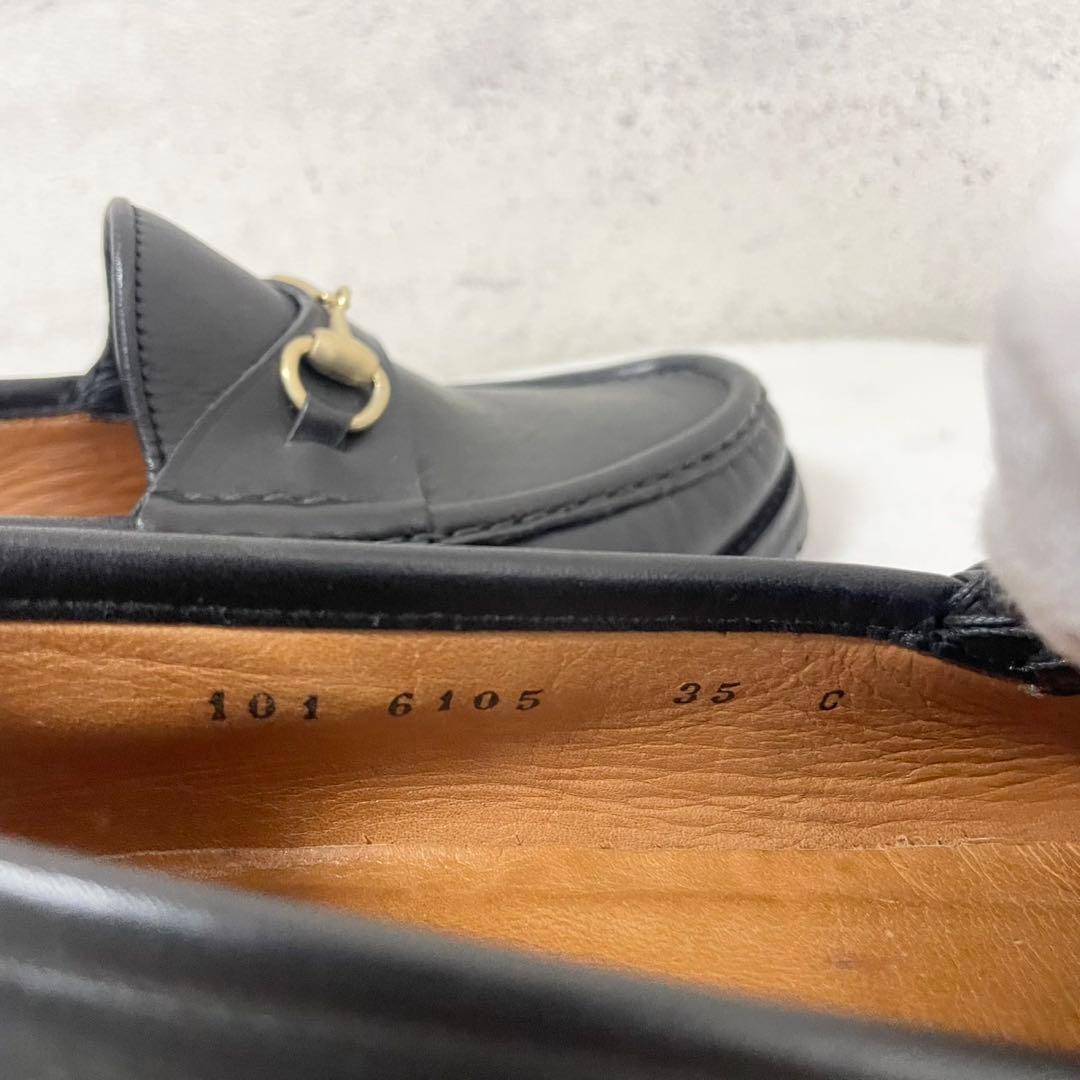 GUCCI グッチ　ローファー　革靴　ホースビット　ビジネスシューズ