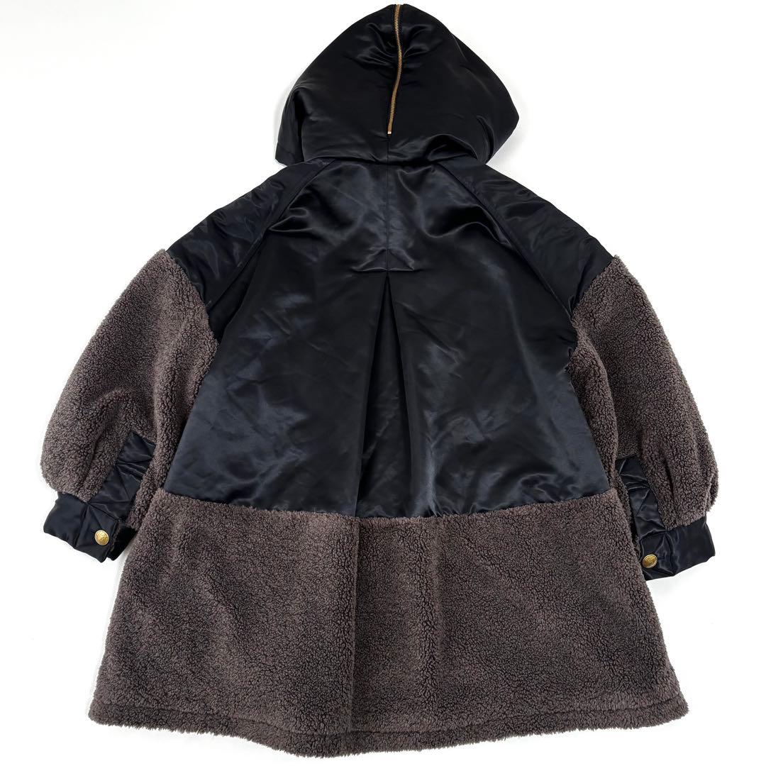 ETRE TOKYO エトレトウキョウ ミリタリーボアコート M 矢野未希子