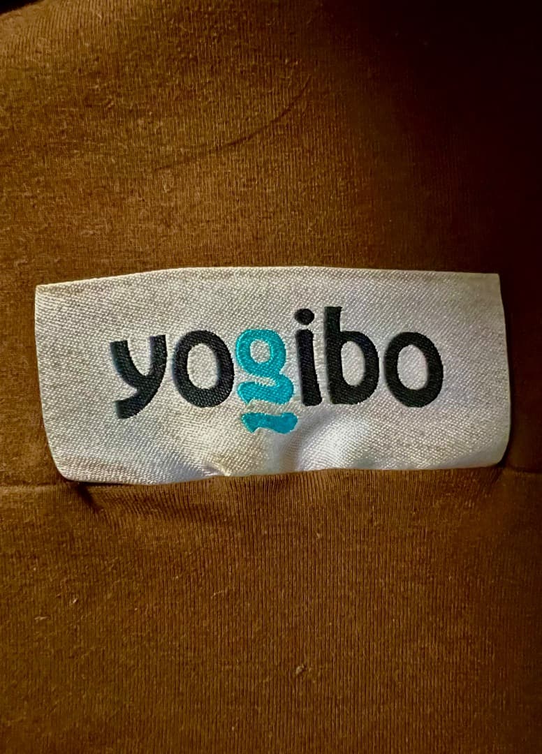 yogibo midi チョコレートブラウン ビーズクッション