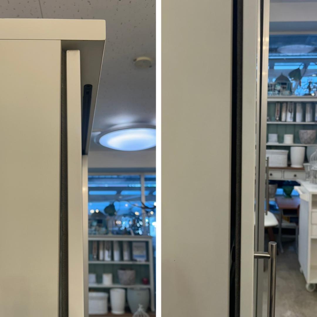 iΦ KEYUCA 食器棚 キッチンボード ホワイト 幅132 高さ200