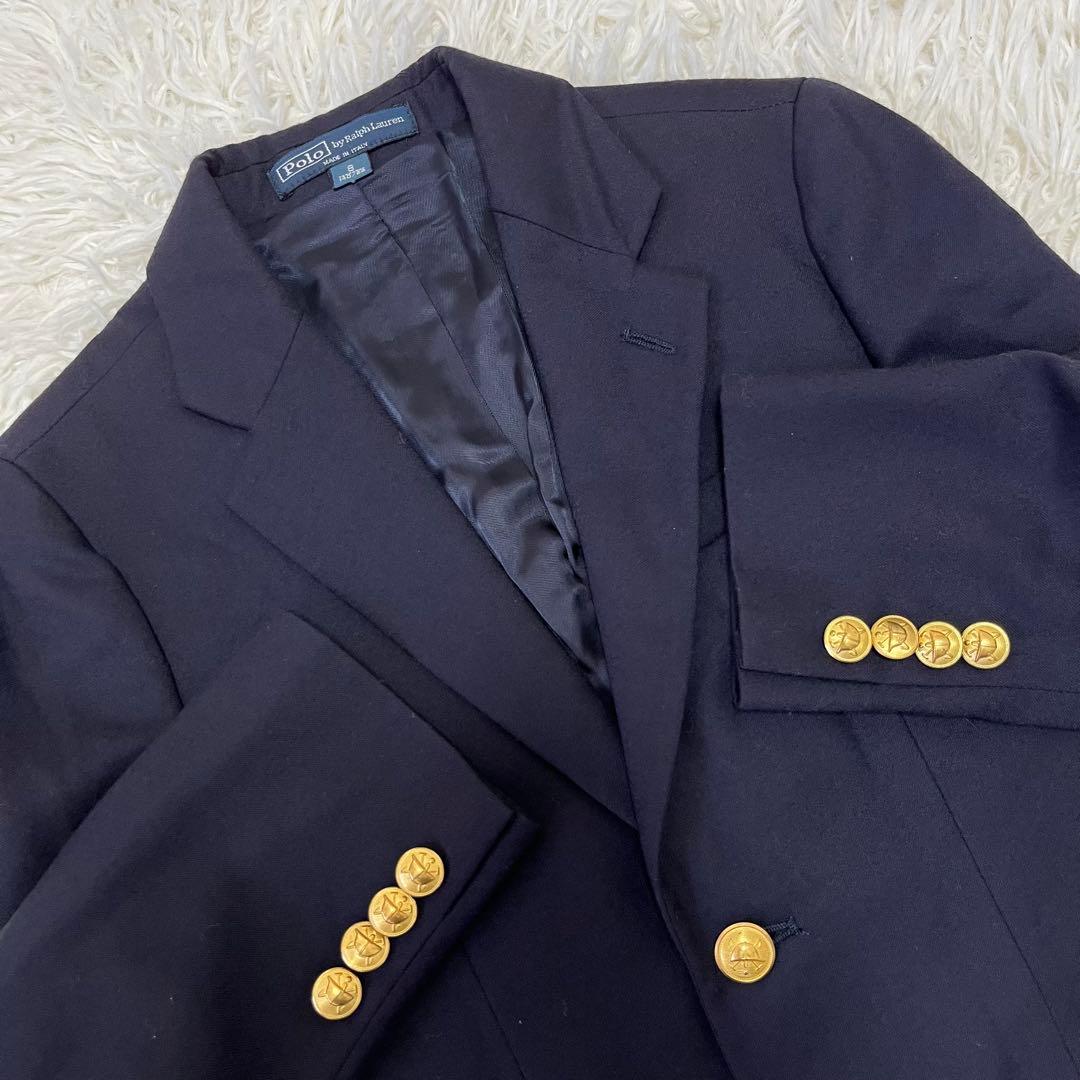 極美品✨ポロラルフローレン140 豪華4点フォーマルスーツ　卒業式　紺ブレザー