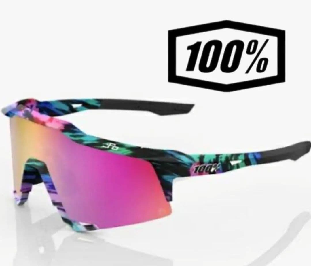 100% スポーツサングラス マルチカラー