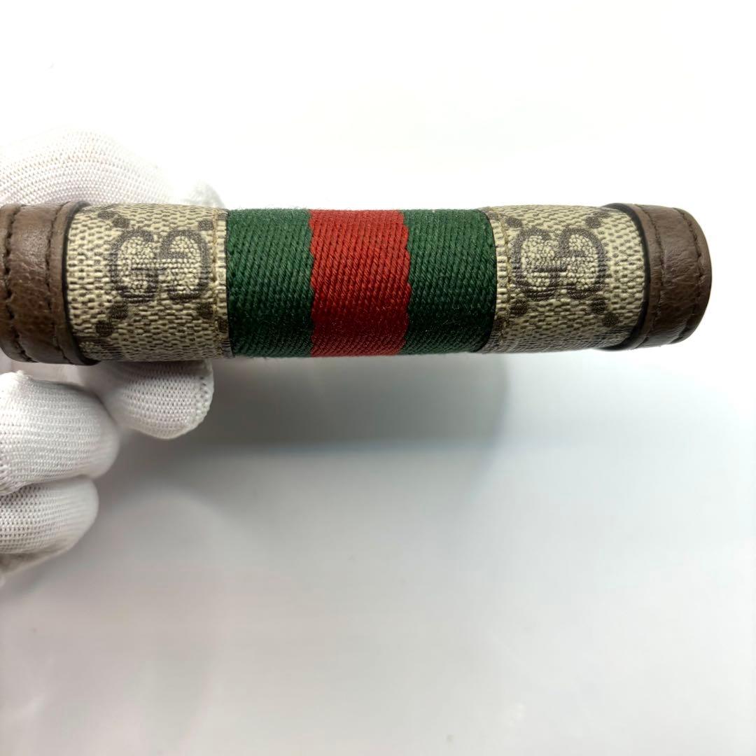 GUCCI グッチ オフィディア ケース L字ファスナー シェリーライン