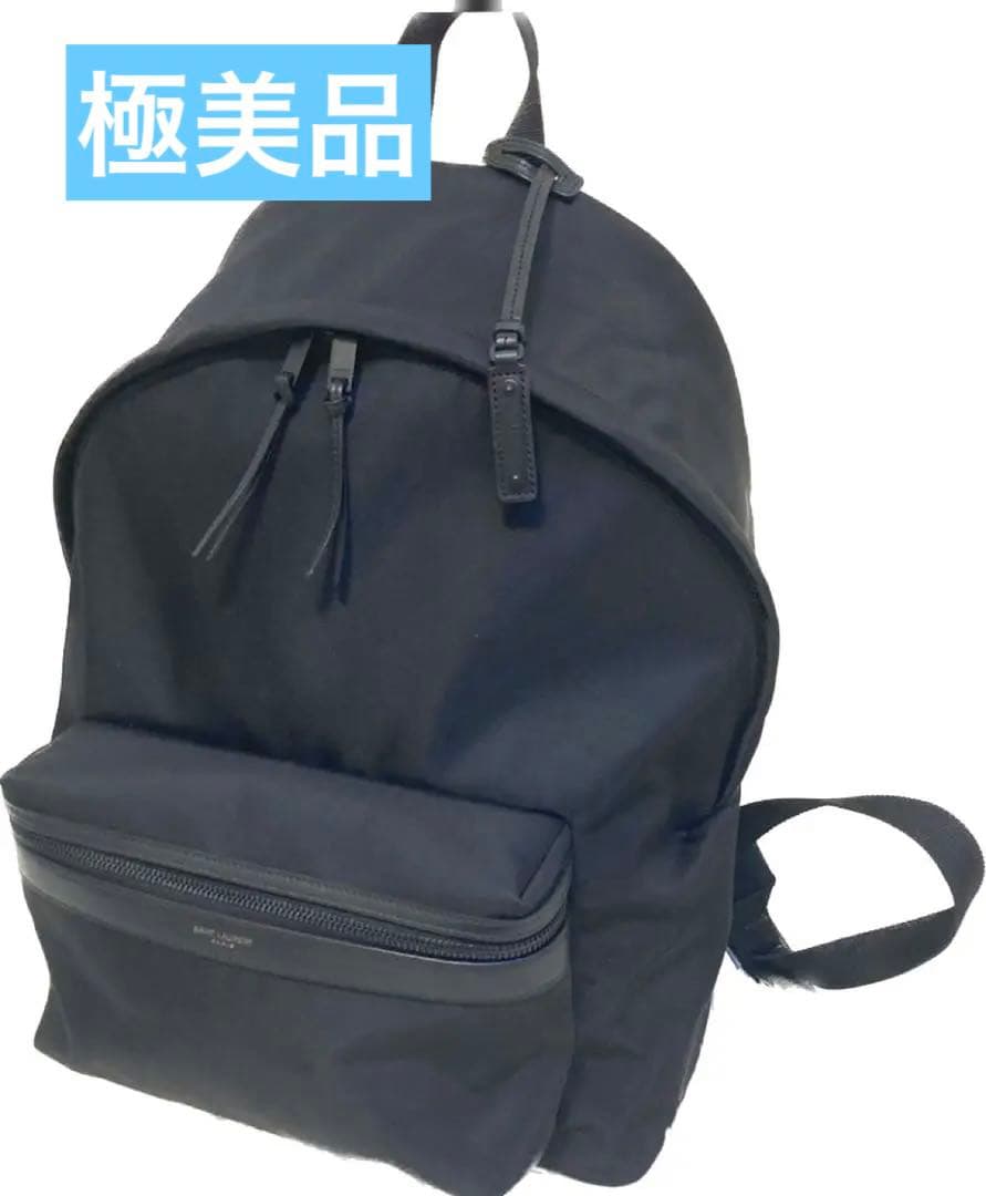 サンローラン SAINT LAURENT シティ　ナイロンバックパック