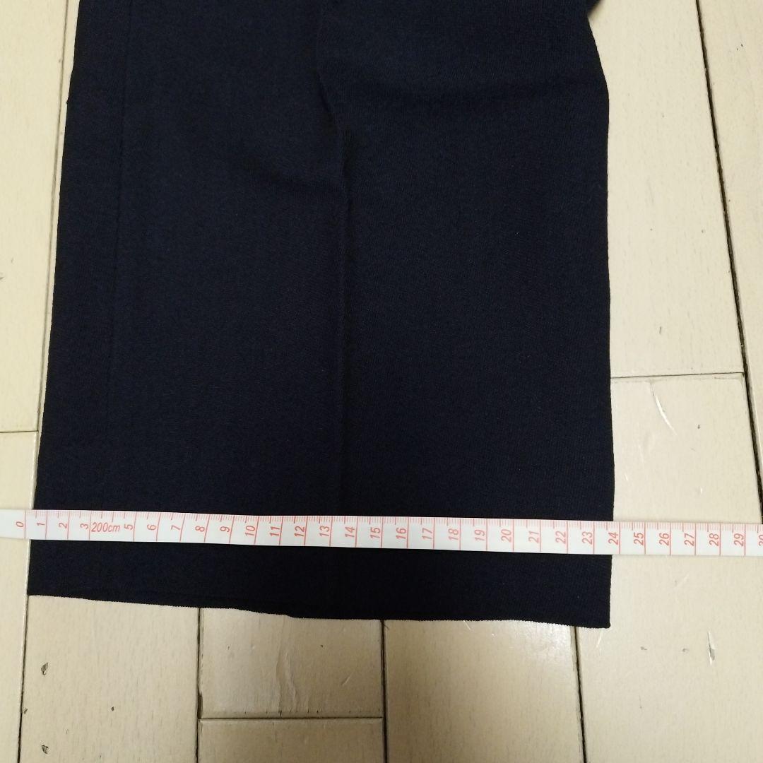 GIRGIO ARMANI ネイビー プリーツスラックス メンズ　M