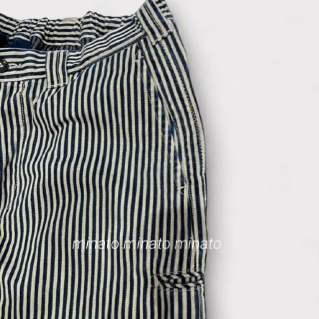 未使用 45R おこめサテンの908オンザビーチショートパンツ ヒッコリー濃 2