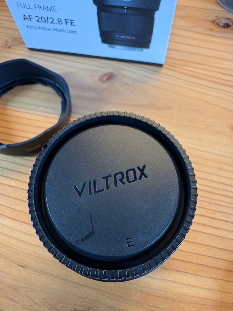 VILTROX AF 20mm F2.8 フィルター付き　単焦点