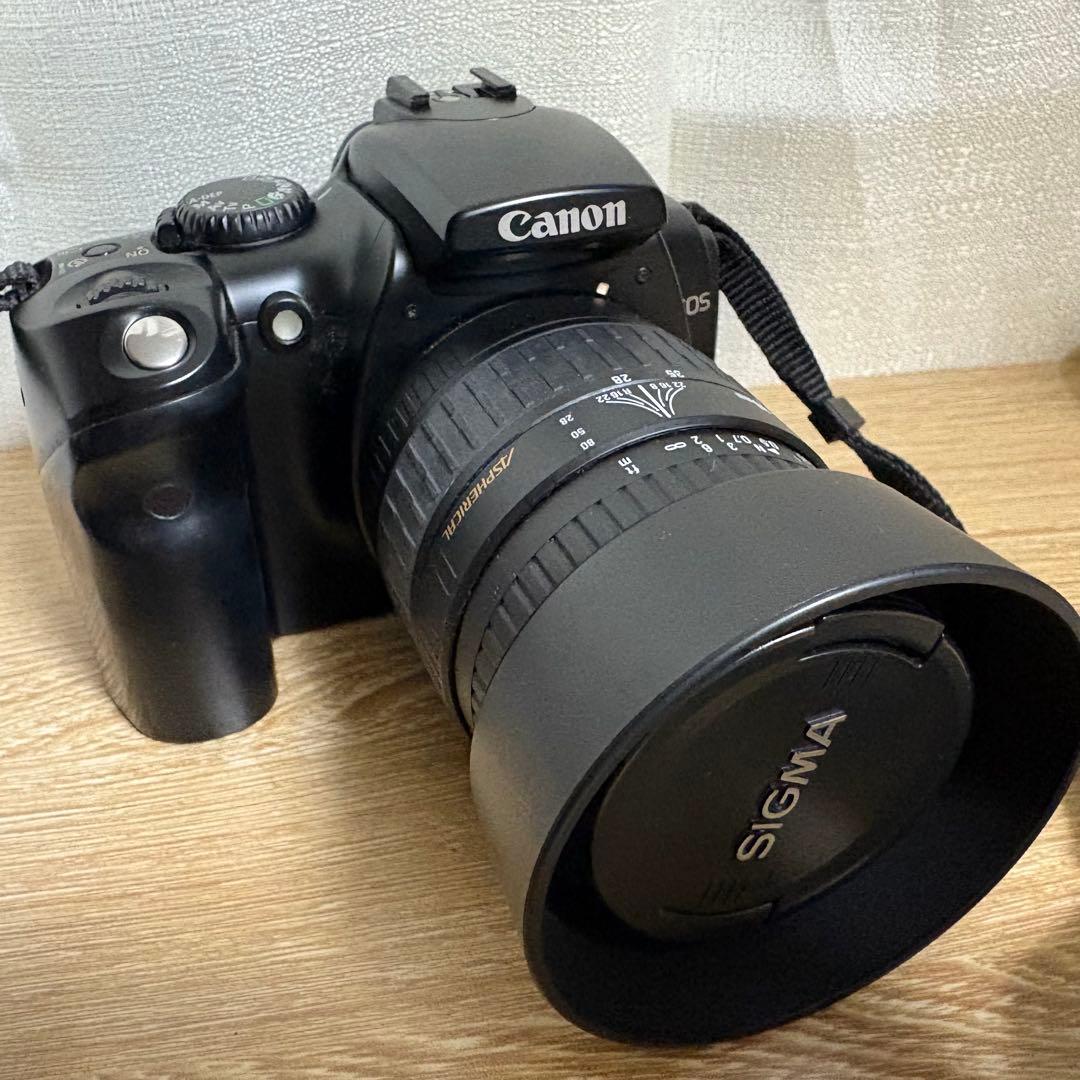 【大幅値下げ】Canon EOS Kiss + Sigma28-80mmレンズ