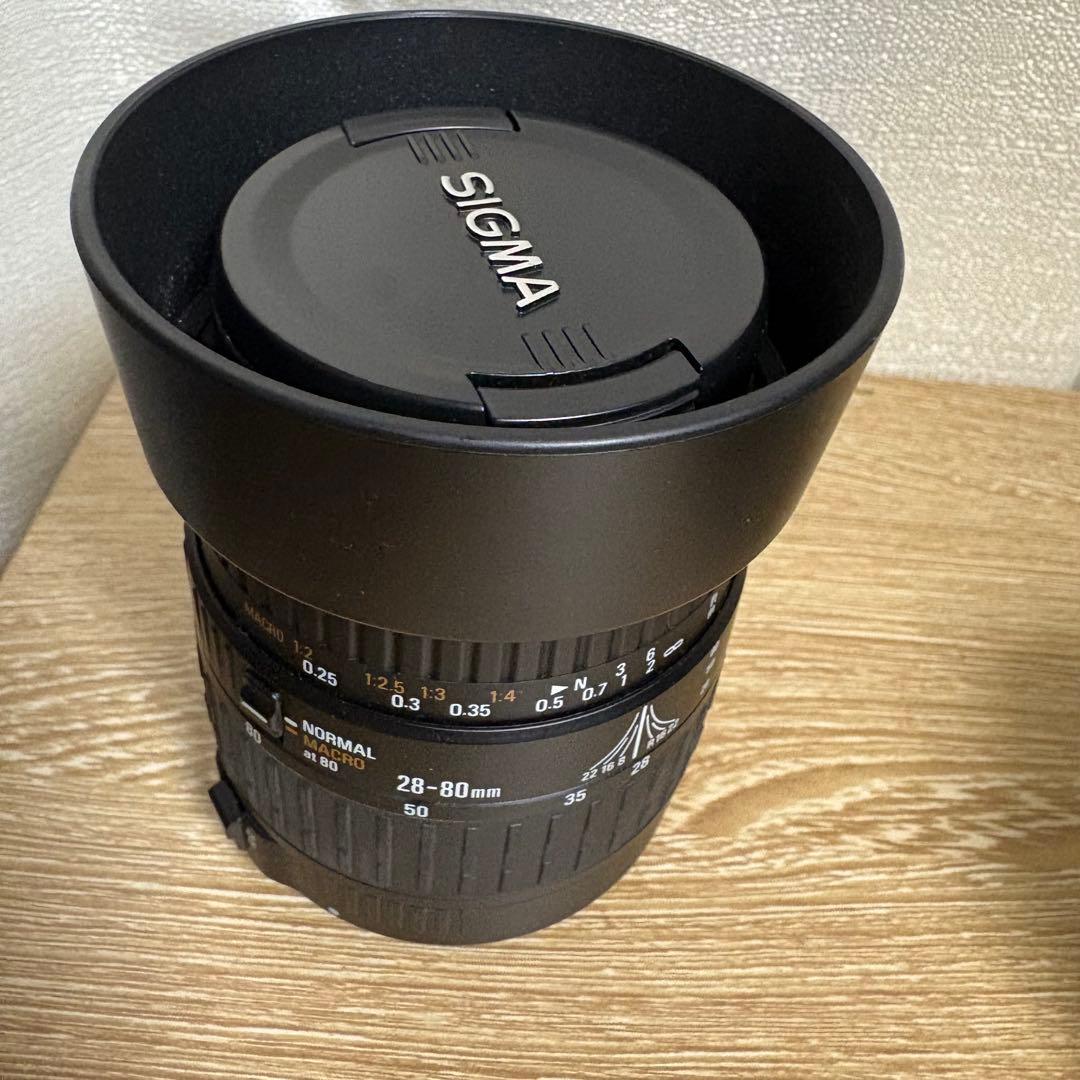 【大幅値下げ】Canon EOS Kiss + Sigma28-80mmレンズ