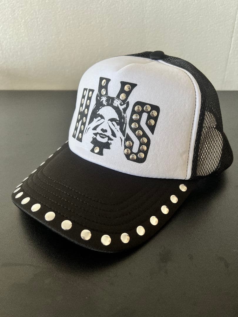 【新品未使用】ヒステリックグラマー　スタッズメッシュキャップ -22