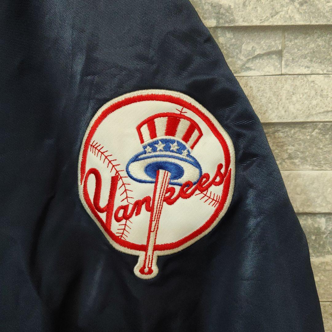 Yankees Majestic スタジャン Lサイズ ネイビー