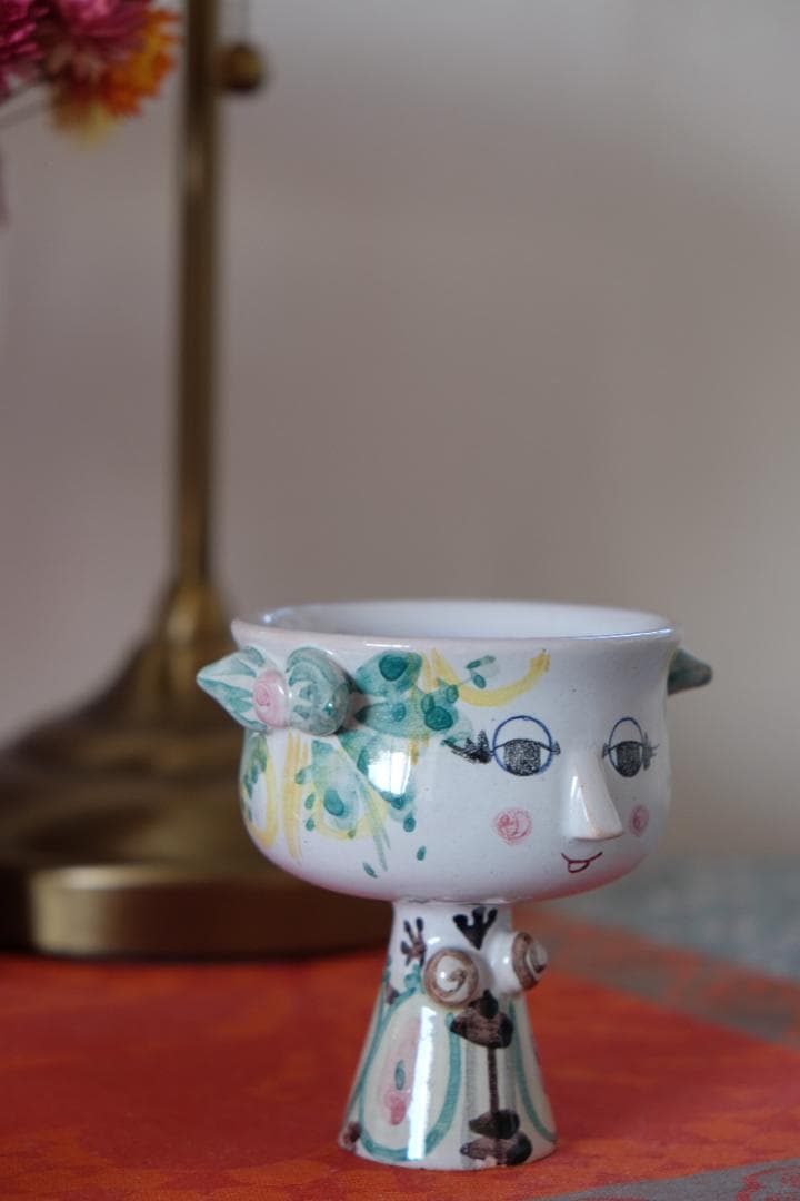 北欧ヴィンテージ ビヨン・ヴィンブラッド 花瓶 プランター プレート 皿 作家物