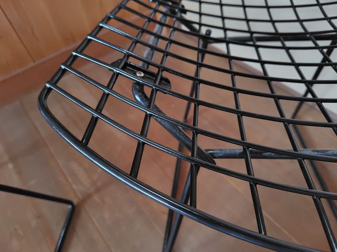 【ヴィンテージ】ハリーベルトイヤ　ワイヤーチェア　２脚