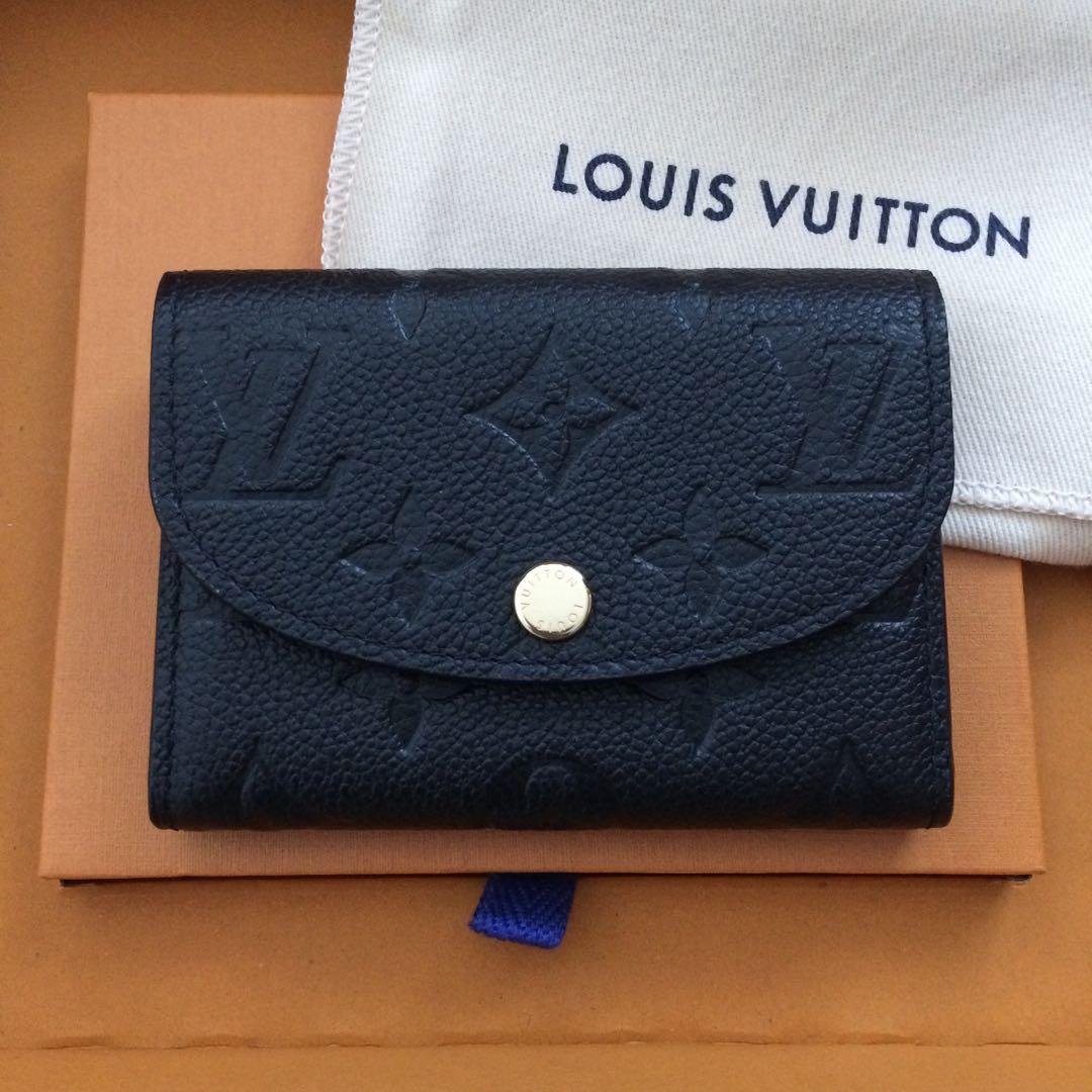 美品LOUIS VUITTON ポルトモネ・ロザリアンプラント