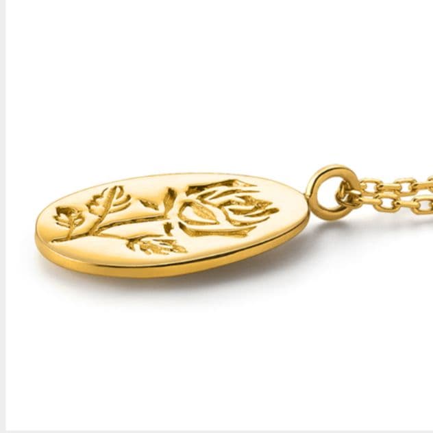 田中貴金属 GINZA TANAKA　K24 ペンダント　バラモチーフ 完売品