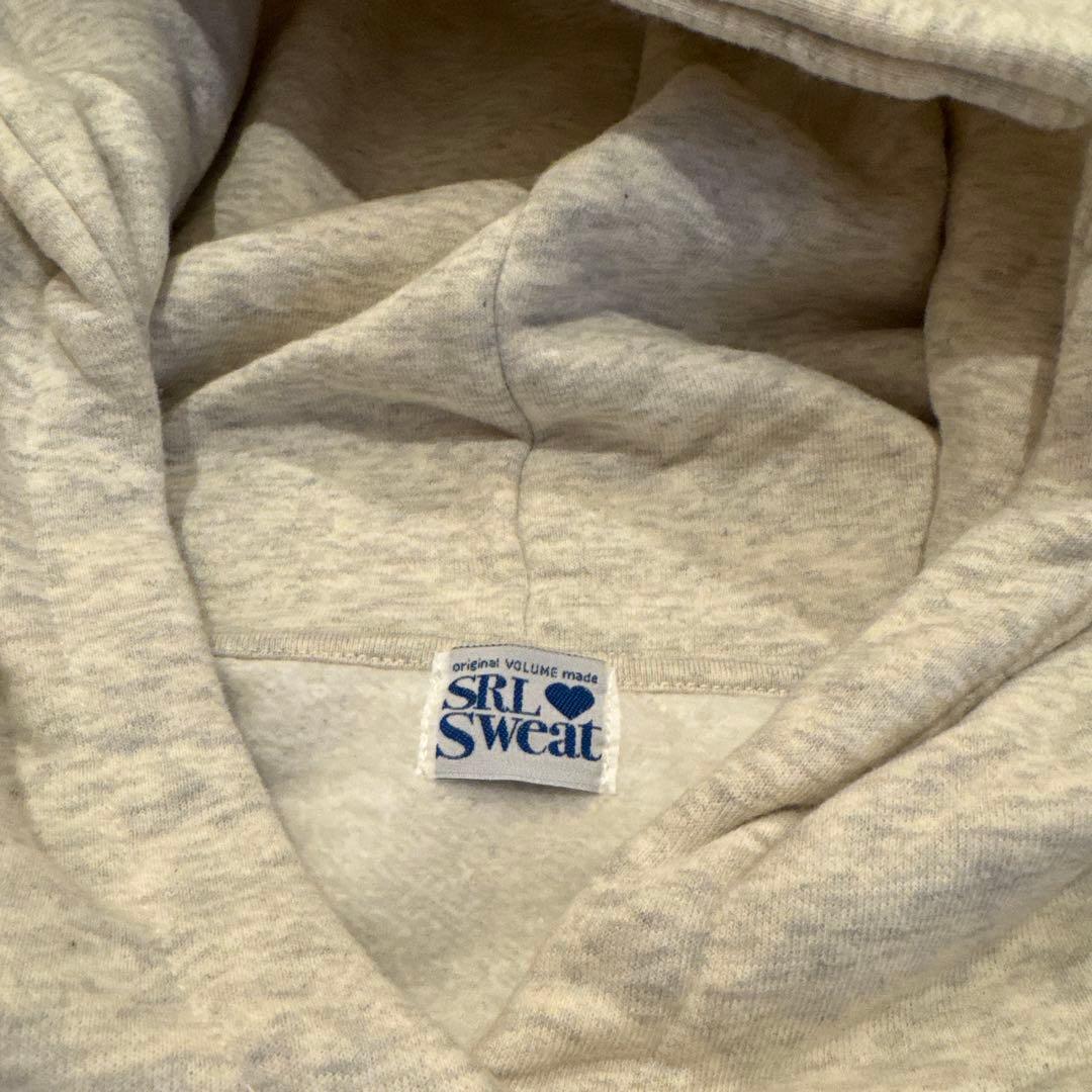 【シールームリン】Volume Sweat Shortフーディー　ヘザーグレー