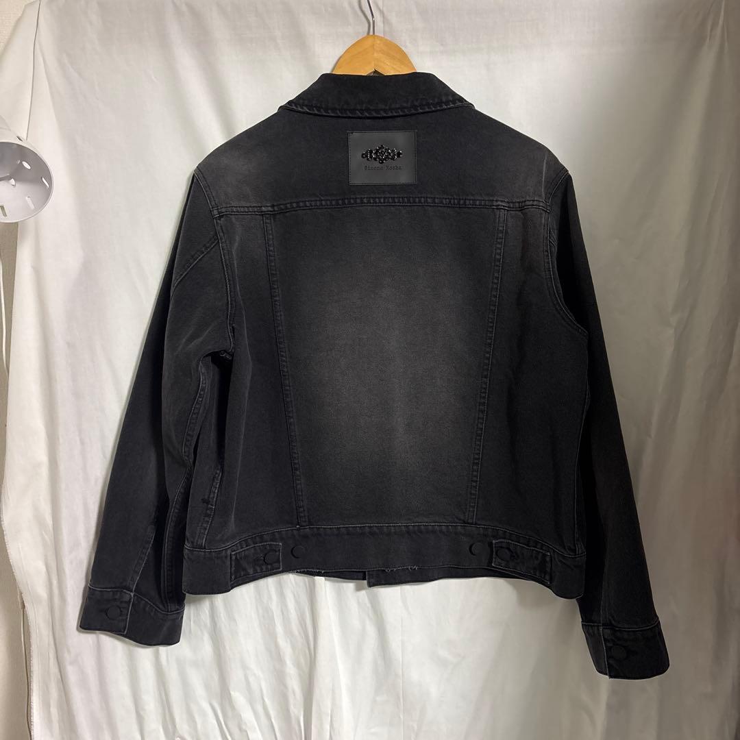 Simone Rocha ブラックデニムジャケット