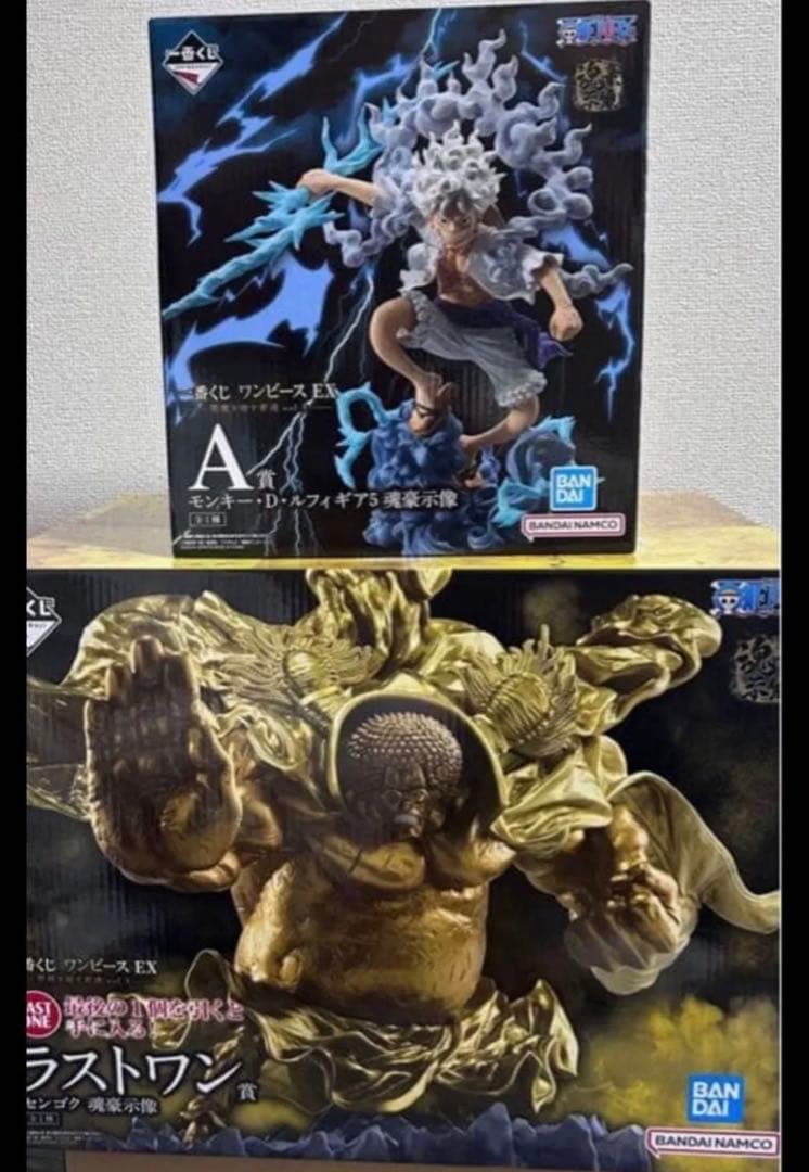 一番くじ　ワンピース　A賞　ルフィ　ラストワン賞　センゴク