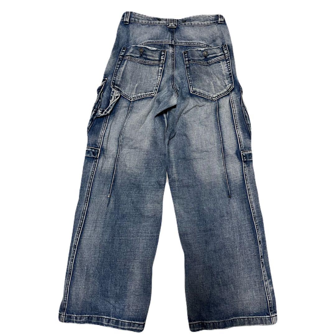 カーゴダメージデニム Jaded London