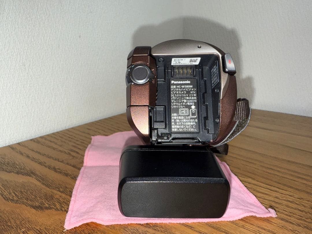 Panasonic HC-W580M ビデオカメラ ブラウン 美品 動作確認済